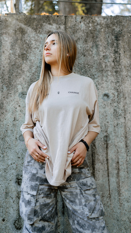 ONESAINT® Polera beige