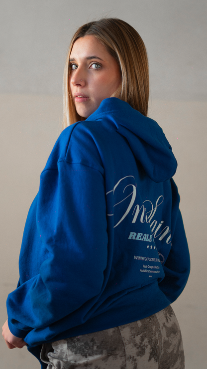 HOODIE REALE BLUE